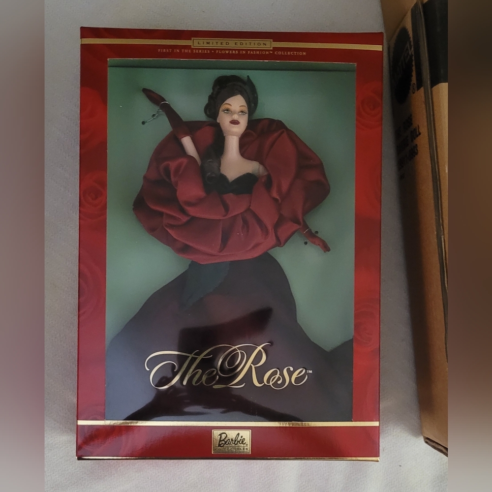 Flowers In Fashion, 1st In Series Of 4, Barbie The Rose Doll